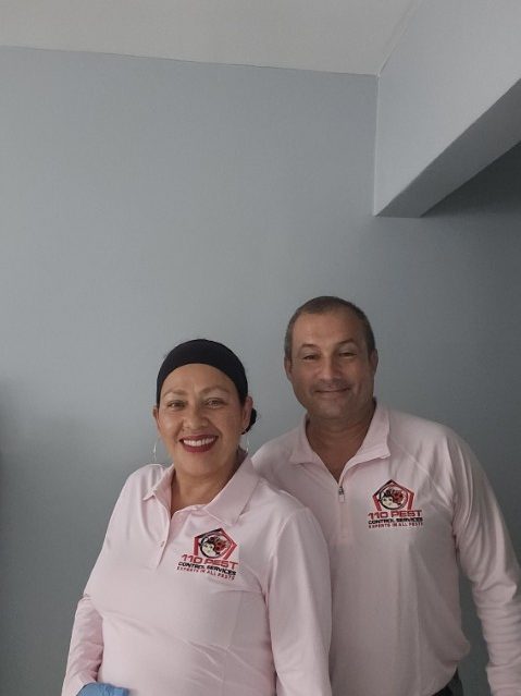The husband-and-wife team behind 110 Pest Control Services